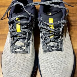 Brooks Gray and Yellow Athletic Shoes